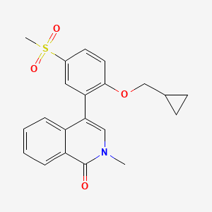 Chemical structure of CC-90010