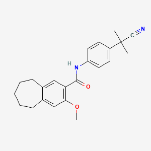 Chemical structure of CHIKV-IN-2
