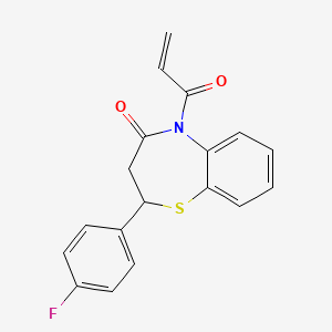 Chemical structure of GSK-3β inhibitor 3