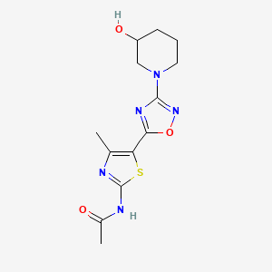 Chemical structure of TASP0415914