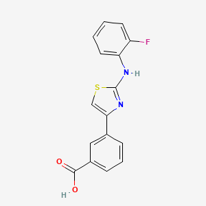 Chemical structure of NF-κβ activator 1