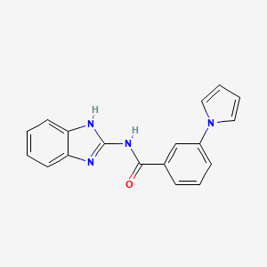 Chemical structure of MKI-1