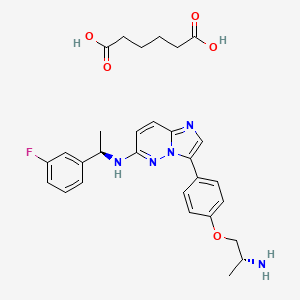 Chemical structure of Taletrectinib