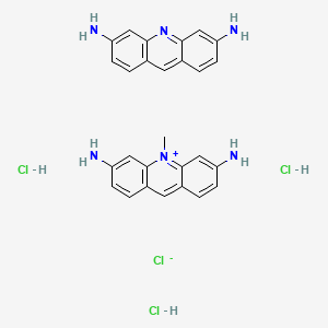 Chemical structure of Acriflavine hydrochloride