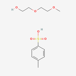 Chemical structure of m-PEG2-Tos