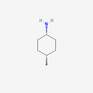 Chemical structure of 4-Methylcyclohexylamine