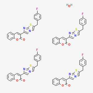 Chemical structure of iMDK quarterhydrate