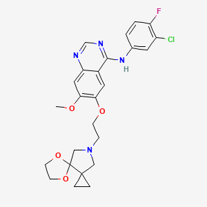 Chemical structure of Simotinib