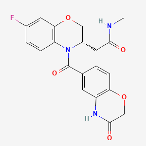 Chemical structure of AZD9977