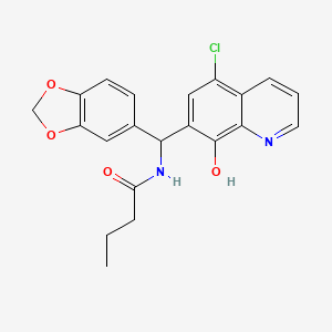 Chemical structure of YUM70