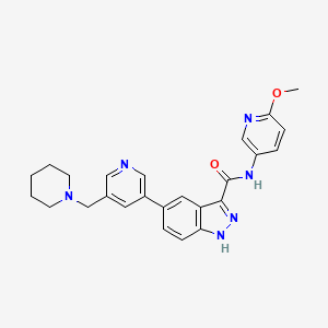 Chemical structure of Teplinovivint