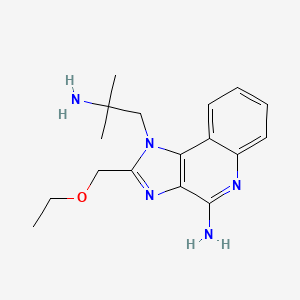 Chemical structure of TLR7/8 agonist 3
