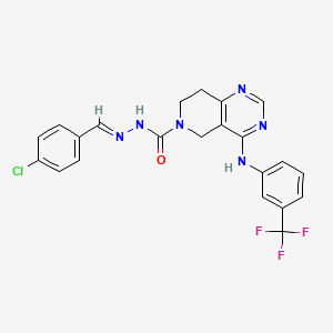Chemical structure of ATX inhibitor 5