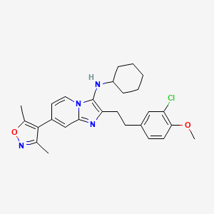 Chemical structure of UMB298