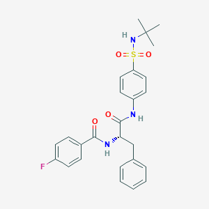 Chemical structure of USP30 inhibitor 18