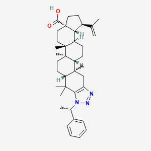 Chemical structure of HCoV-229E-IN-1
