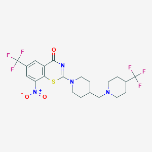 Chemical structure of Tuberculosis inhibitor 3