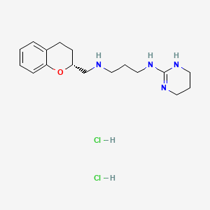 Chemical structure of Alniditan dihydrochloride