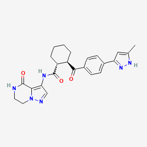 Chemical structure of Atuliflapon