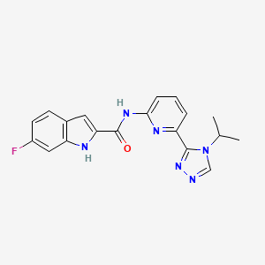 Chemical structure of ASK1-IN-2