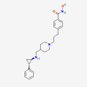 Chemical structure of LSD1/HDAC6-IN-1