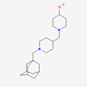 Chemical structure of SQ609