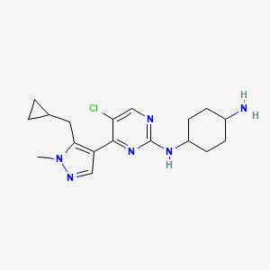 Chemical structure of Casein Kinase inhibitor A51