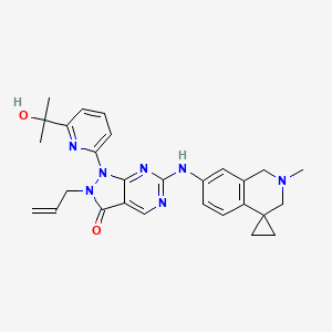 Chemical structure of WEE1-IN-3