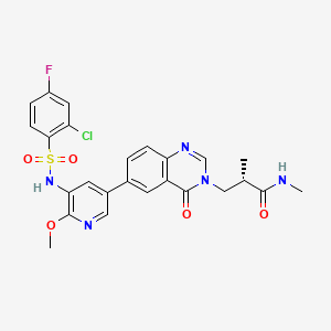 Chemical structure of (S)-PI3Kα-IN-4