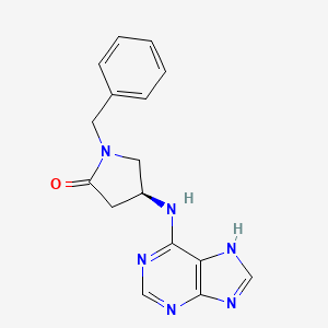 Chemical structure of Benpyrine
