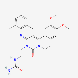 Chemical structure of Ensifentrine
