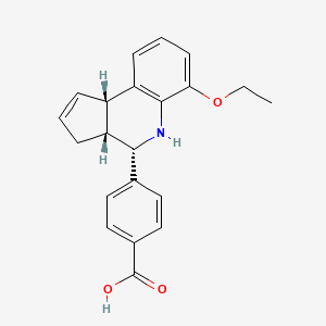 Chemical structure of LIN28 inhibitor LI71 enantiomer