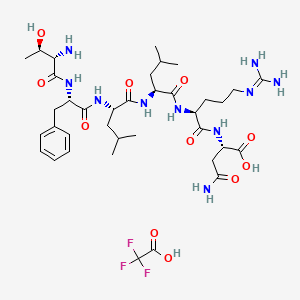 Chemical structure of Protease-Activated Receptor-1, PAR-1 Agonist TFA