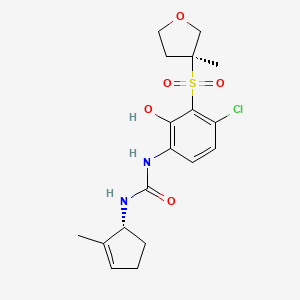 Chemical structure of CXCR2-IN-2