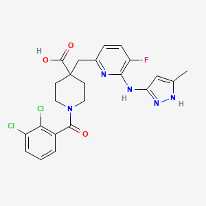 Chemical structure of TAS-119