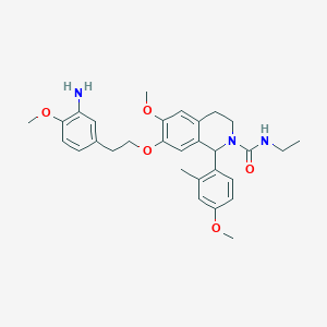 Chemical structure of KRAS inhibitor-10
