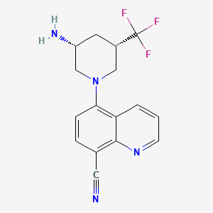 Chemical structure of Enpatoran