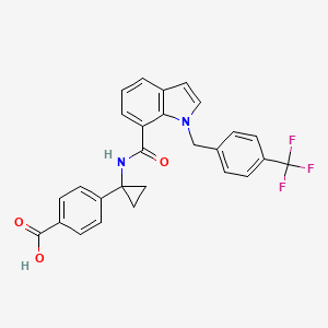 Chemical structure of MF-766