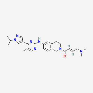 Chemical structure of JAK2-IN-7