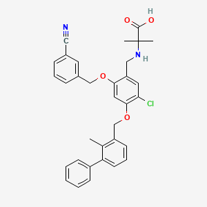 Chemical structure of PD-1/PD-L1-IN-NP19