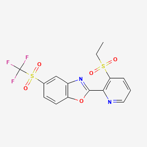 Chemical structure of Oxazosulfyl