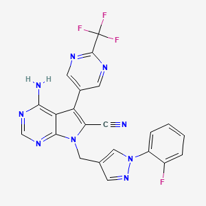 Chemical structure of CFTR corrector 6