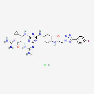 Chemical structure of MRL-494 hydrochloride
