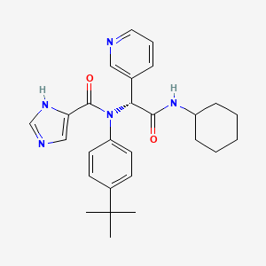 Chemical structure of X77