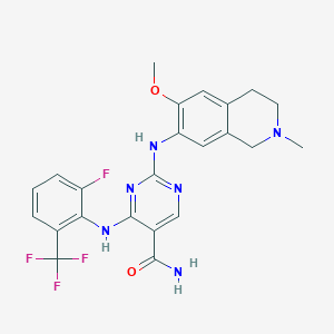 Chemical structure of HPK1-IN-3