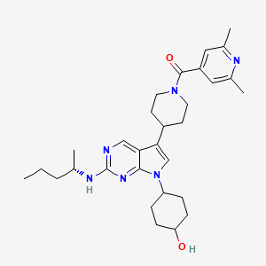Chemical structure of UNC5293