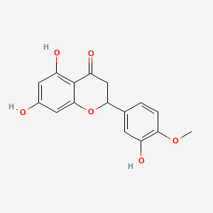 Chemical structure of (Rac)-Hesperetin