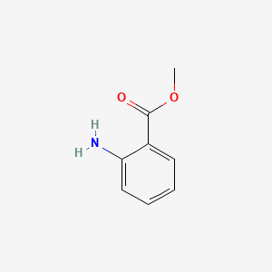Chemical structure of Methyl anthranilate