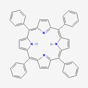 Chemical structure of Tetraphenylporphyrin