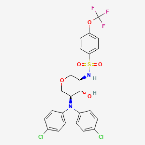 Chemical structure of Anticancer agent 7